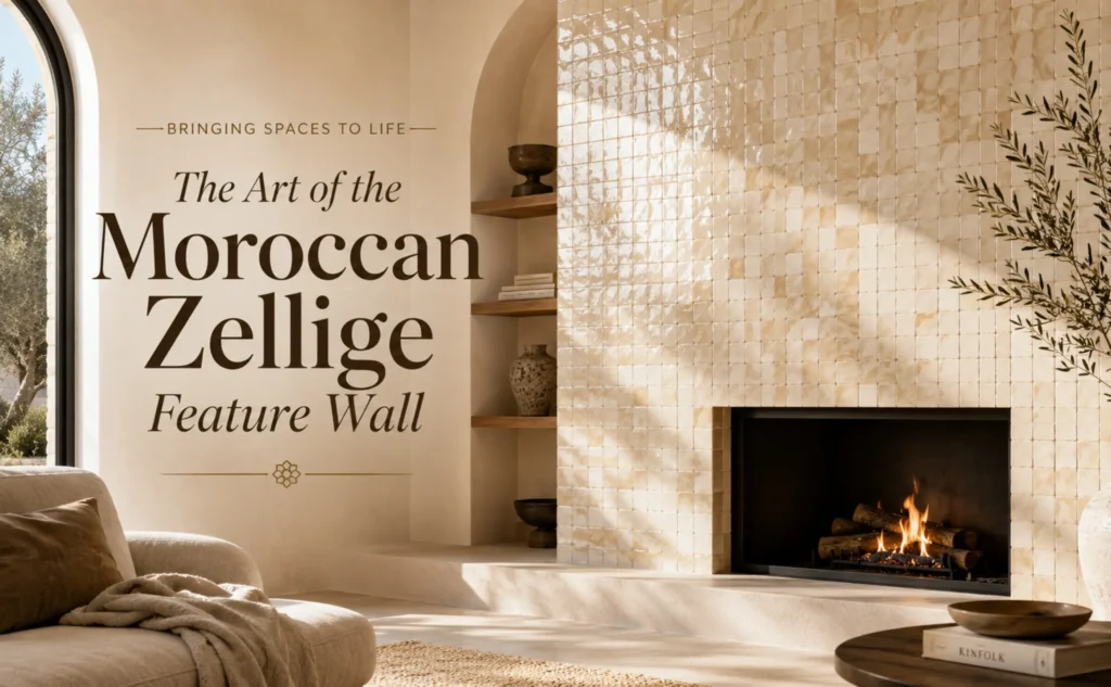 Bringing Spaces to Life The Art of the Moroccan Zellige Feature Wall